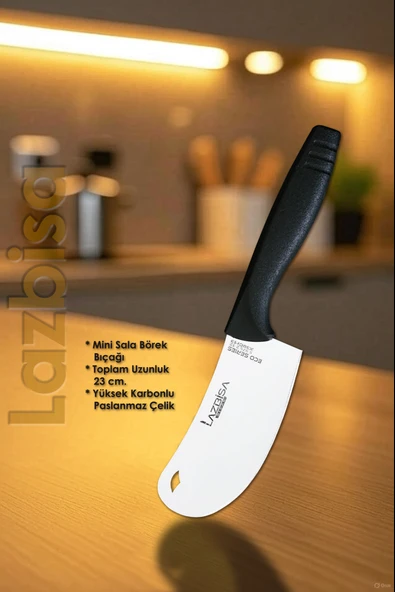 Eco Serisi Mutfak Bıçak Seti Et Ekmek Sebze Pizza Salata Börek Şef Bıçağı 7 Li Set HDS-08 - Resim 2