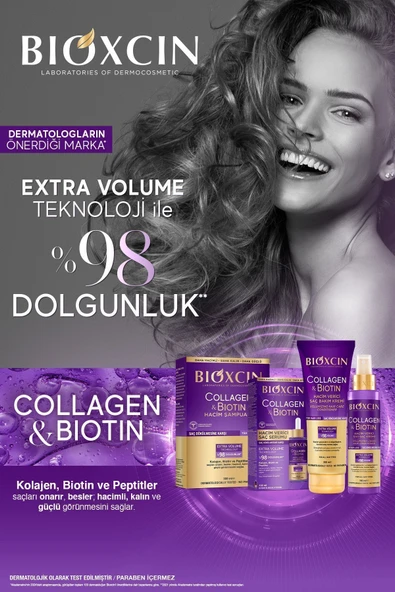 Bioxcin Collagen & Biotin Hacim Verici Saç Bakım Kremi 250 ml - Resim 4