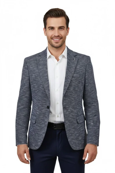 Erkek Tek Spor Ceket Çift Yırtmaçlı BGL-ST04981 ürün görseli