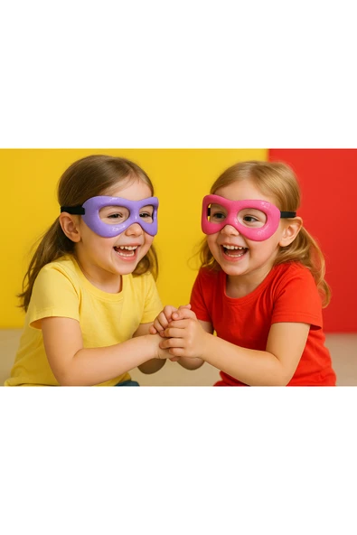 MODA KIZ ÇOCUK OSİMHEN MASKE ÇOCUK MASKE KUROMİ DETAYLI ürün görseli