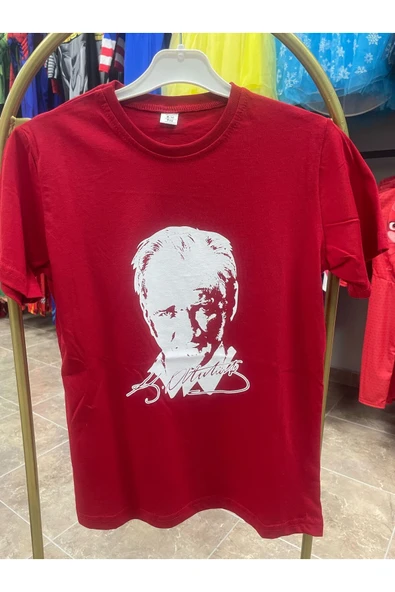 MODA Atatürk Baskılı Tişört - Resim 3
