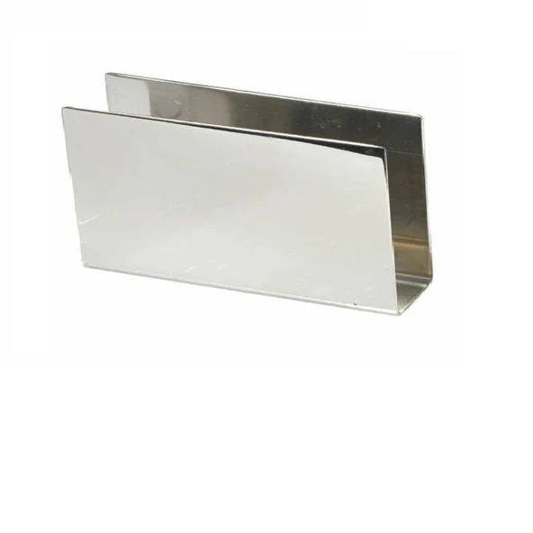 Kısmet Sade Peçetelik Metal Dikdörtgen - Resim 2