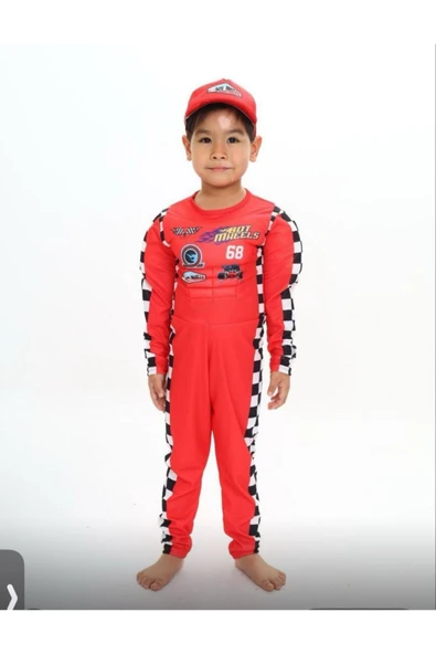 MODA YARIŞÇI F1 ÇOCUK KOSTÜMÜ - Resim 3