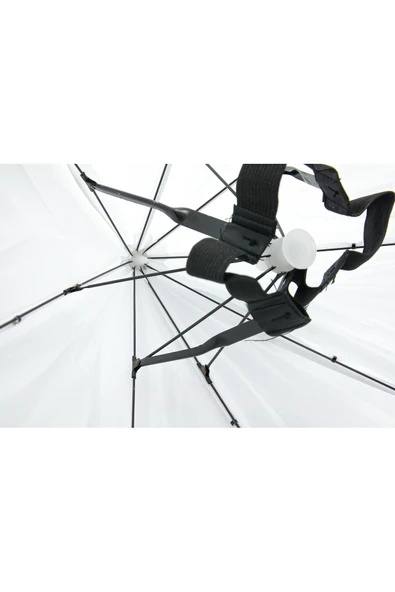 Hac ve Umre Kafa Şemsiyesi - Güneşten Koruyucu Pratik Şapka Şemsiye - Resim 5