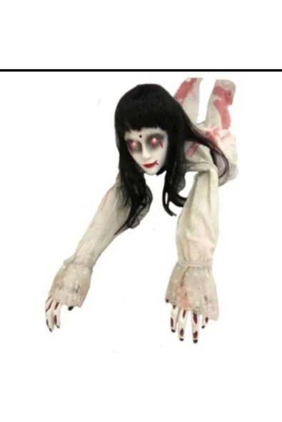 arya kostüm HALLOWEEN SÜRÜNEN HAYALET IŞIK+SES+HAREKET CADILAR BAYRAMI HAYALET ürün görseli