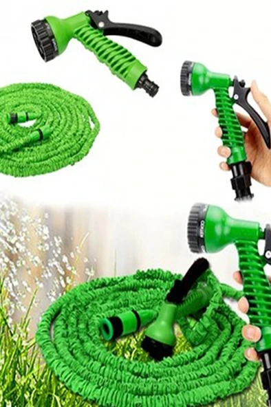 Magic Hose Uzayan Hortum Bahçe Sulama 22.5 Metre 1410 - Resim 2