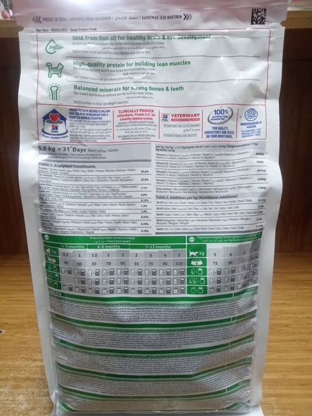 Hill's Science Plan Kitten Ton Balıklı Yavru Kedi Maması 1,5 KG - Resim 2