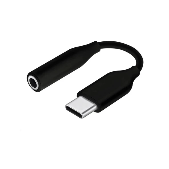 Schitec UC10 Type-C to 3.5mm Jack Dönüştürücü Adaptör Siyah ürün görseli 1