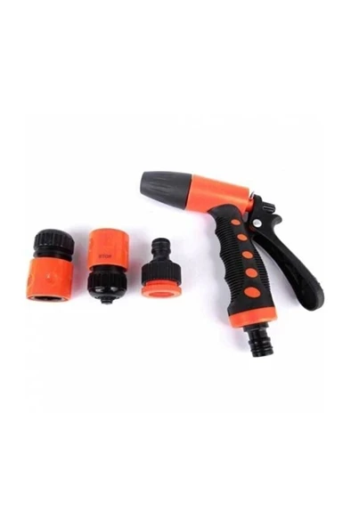 Yüksek Basınçlı Su Püskürtme Tabancası Sulama Bahçe Hortumu Tazyikli Püskürtme Fıskiye - Resim 4