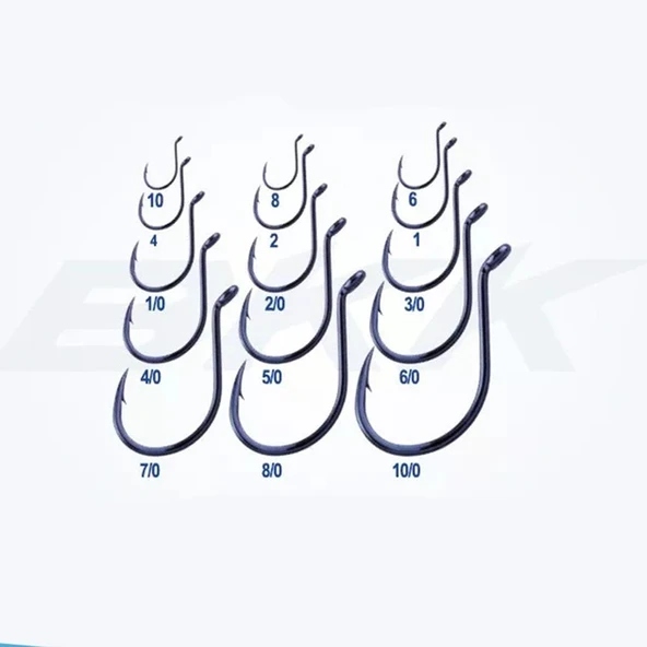 BKK Octopus Beak (50 Adet) Olta İğnesi - Resim 2