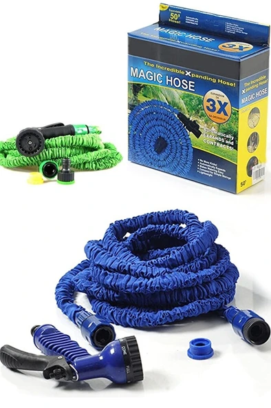 Magic Hose Uzayan Hortum Bahçe Sulama 22.5 Metre 1410 - Resim 3