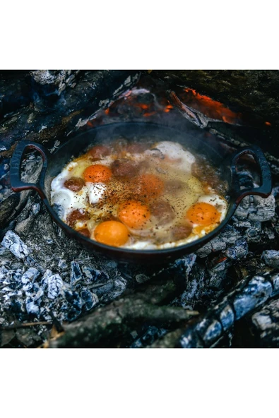 YUVARLAK KULPLU TAVA. ÇAP(Ø)16CM. YEŞİL	LVYTV16SHNG - Resim 7