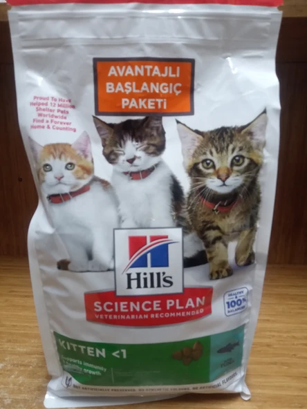 Hill's Science Plan Kitten Ton Balıklı Yavru Kedi Maması 1,5 KG ürün görseli