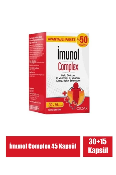 İmunol Complex 45 Kapsül ürün görseli 1
