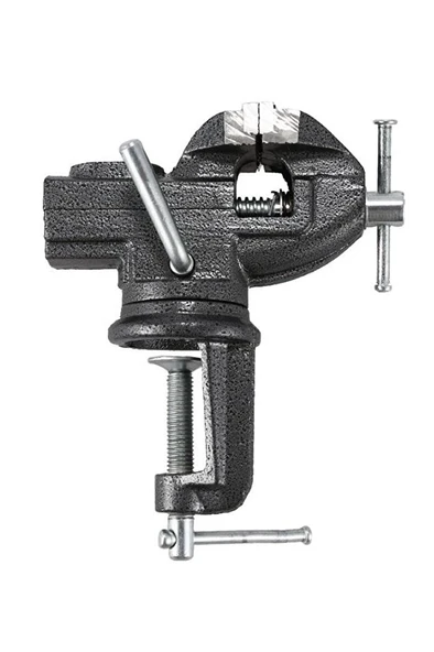 60 Mm Büyük Boy Mengene Masa Tezgah Mengene Örslü - Resim 2