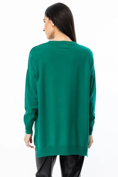 45316 ONTEKS SIFIR YAKA VEREV SALAŞ TUNİK - Resim 6