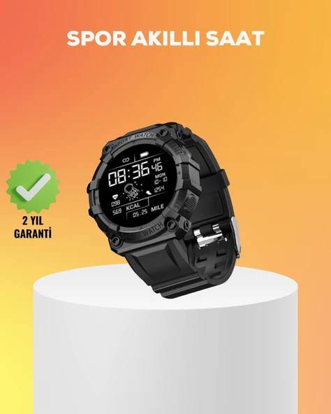 Dijital Spor Saat – Kalp Atışı, Kalori ve Adım Takip Özellikli ürün görseli