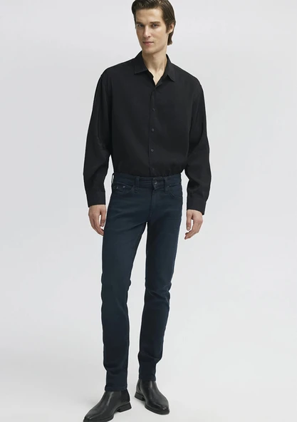 M0042227245 MAVİ PANTOLON JAKE DARK FOGGY MAVİ JET BLACK ürün görseli