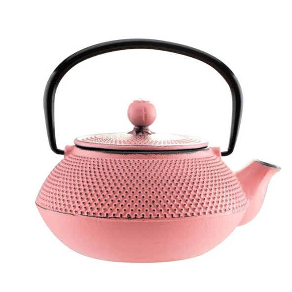 Taşev Linden Sümbül 750 ml Döküm Demlik Pembe ürün görseli