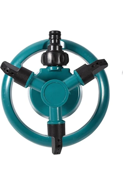 Ayarlanabilir Otomatik 360° Dönebilen 12 Kanal Nozullu Çim Bahçe Sulama Sprinkler Fıskiye - Resim 8