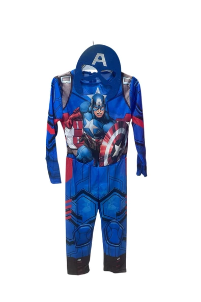 MODA Captan America Kostüm - Resim 4