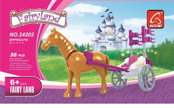 Ausini  Parça Fairyland At Arabası ürün görseli