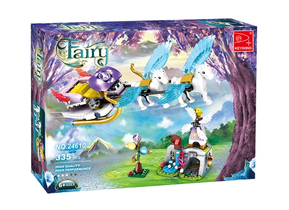 Ausini Fairy  Parça Uçan Atlı Kızak ve Periler ürün görseli