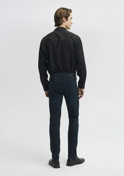 M0042227245 MAVİ PANTOLON JAKE DARK FOGGY MAVİ JET BLACK - Resim 4