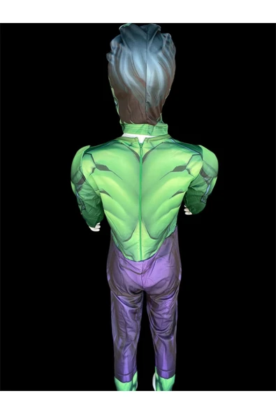 Marka Hulk Kaslı Kostüm - Resim 5