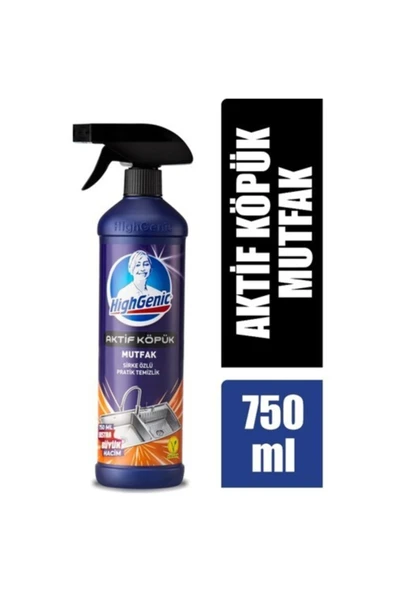 Highgenic Aktif Köpük Mutfak 750ml - Resim 3