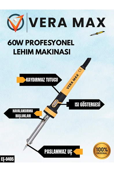 Hem Evde Hem De Profesyonel Olarak Kullanılabilen Portatif 60w Lehim Makinesi - Resim 7