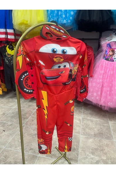 MODA Şimşek McQueen Kostüm - Resim 2