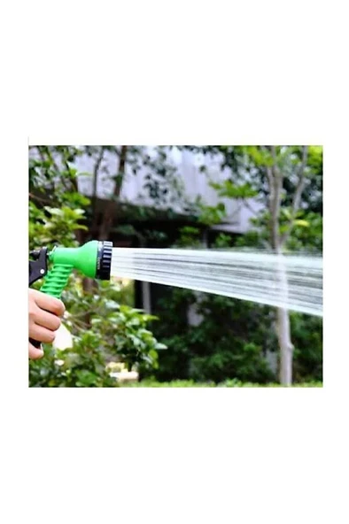 Hose 15 Metre Uzayan Hortum Sihirli Hortum Bahçe Su - Resim 6