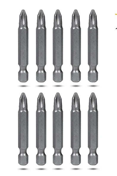 10 Adet Bhd Yıldız Bits Uç Ph2 50 Mm - Resim 3