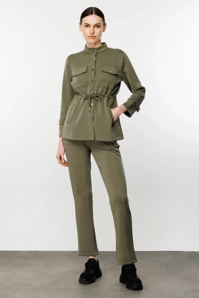 27961 ONTEKS PANTOLON CEPLİ DÜZ PAÇA - Resim 3