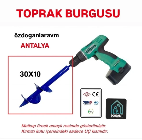 Fide Fidan Burgusu Martkap Uçlu  30 X10 ürün görseli 1