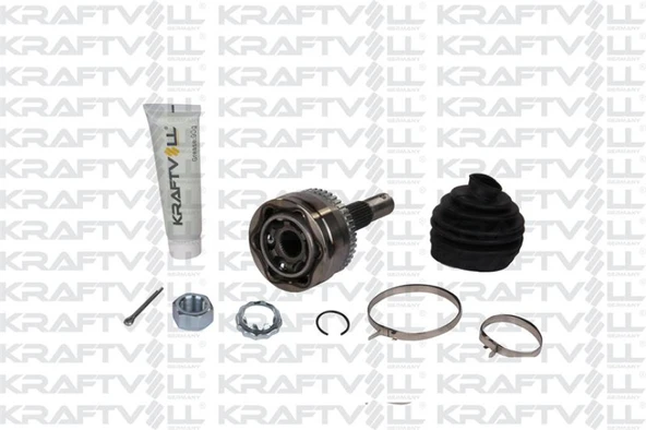 Nissan Aks Kafası Abs LI Dis Freze 27 IC Freze 23 Uzunluk 172 MM Primera 2,0 96-00 - Kraftvoll 01020137 ürün görseli
