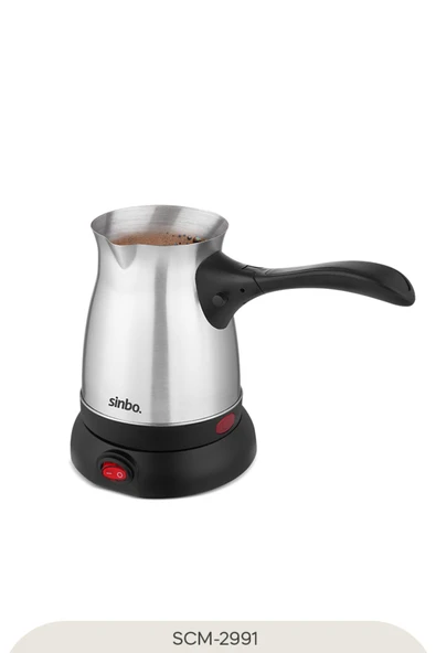 Sinbo Scm-2991 Elektrikli Cezve Türk Kahvesi Makinası KATLANIR KULPLU - Resim 4