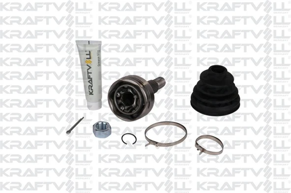 Nissan Aks Kafası Sag - Sol Dis Freze 29 IC Freze 35 Kece 56 Qashqaı J10 Kasa 1.5 DCI - 1,6 Benzinli 2007 - - Kraftvoll 01020118 ürün görseli