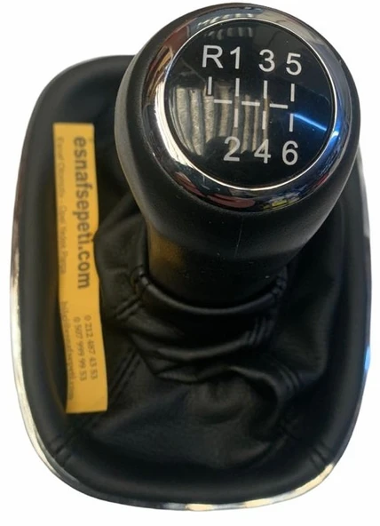 OPEL CORSA D VİTES TOPUZU, 6 İLERİ KROM  ÇERÇEVE VE KORUK İLE BİRLİKTE,738305, 55559135 ürün görseli 1