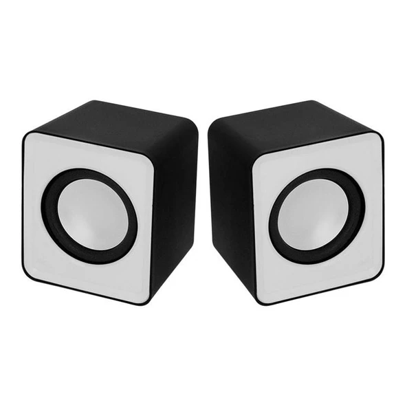 <![CDATA[FRISBY FS-334U 1+1 USB Siyah/Beyaz Hoparlör]]> ürün görseli 1