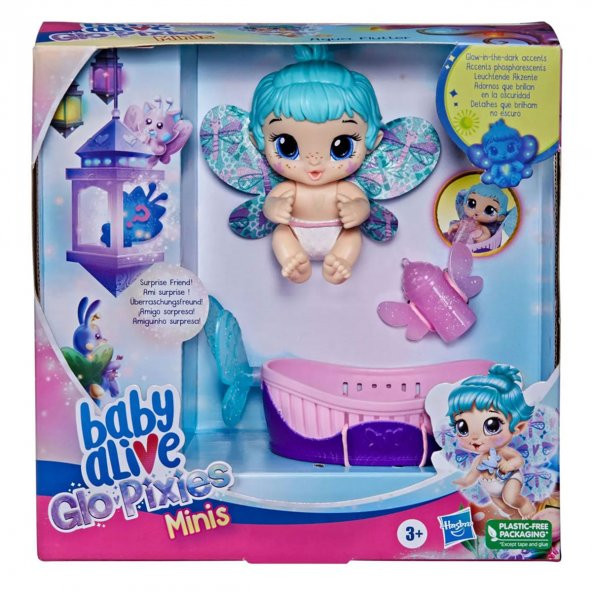 Baby Alive Glopixies Aqua Flutter Minik Peri Bebek F2599 - 3