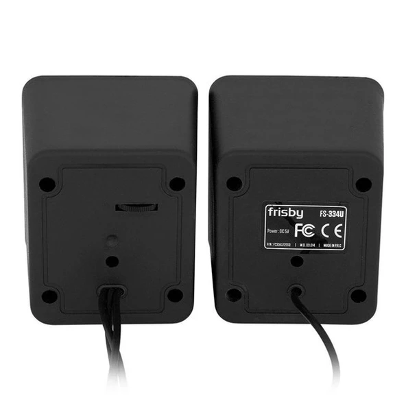 <![CDATA[FRISBY FS-334U 1+1 USB Siyah/Beyaz Hoparlör]]> - Resim 3