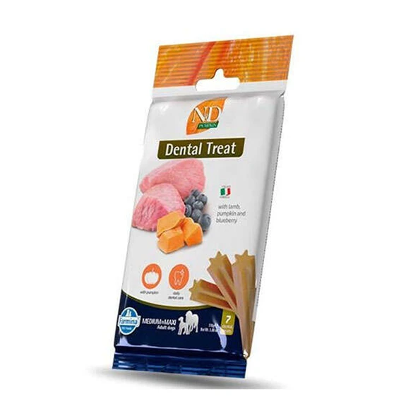 N&D Pumpkin Medium Dental Kuzulu Köpek Ödülü 100 Gr ürün görseli 1