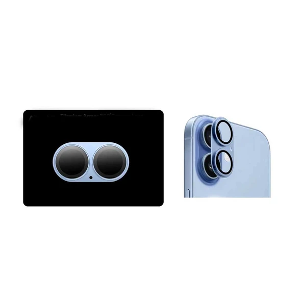 iPhone 17 CL-20 Kamera Lens Koruyucu - Resim 3