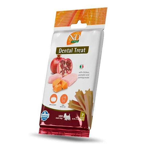 N&D Pumpkin Mini Dental Tavuklu Köpek Ödülü 60 Gr ürün görseli 1