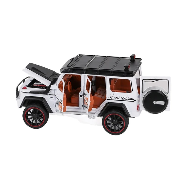 HCL-801PA Sesli Işıklı Buharlı Off Road Jeep 1:22 -Vardem Oyuncak - Resim 2