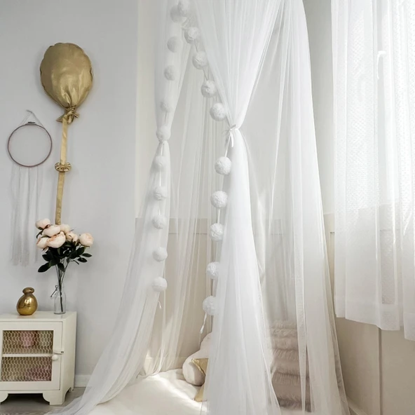 Pamuka Tül Cibinlik Plus White - Resim 5