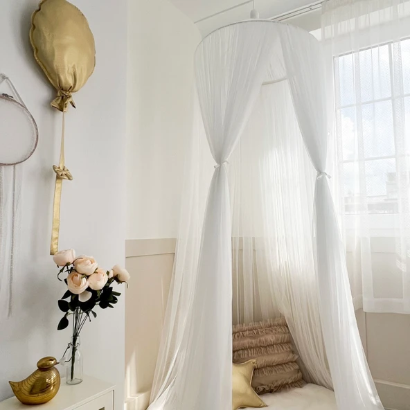 Pamuka Tül Cibinlik Plus White - Resim 3