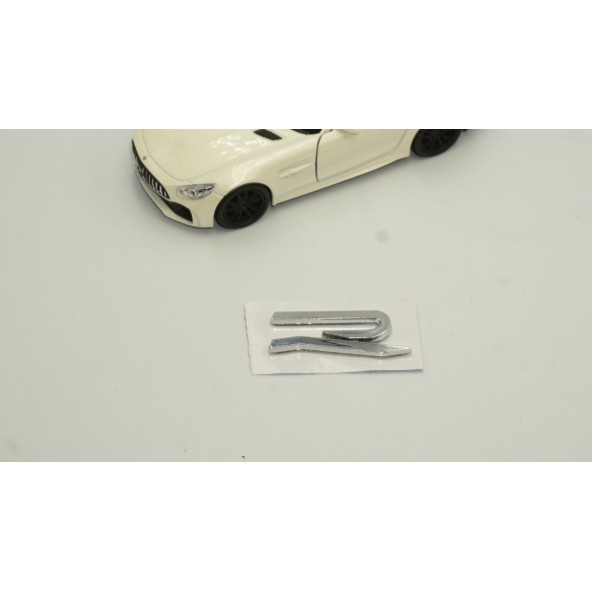 Volkswagen R Yeni Nesil Bagaj 3M 3D Krom ABS Logo Arma - Resim 3
